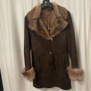 Blue Duck Shearling Coat